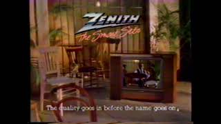 1985 Zenith Stereo Television "We invented it" TV Commercial