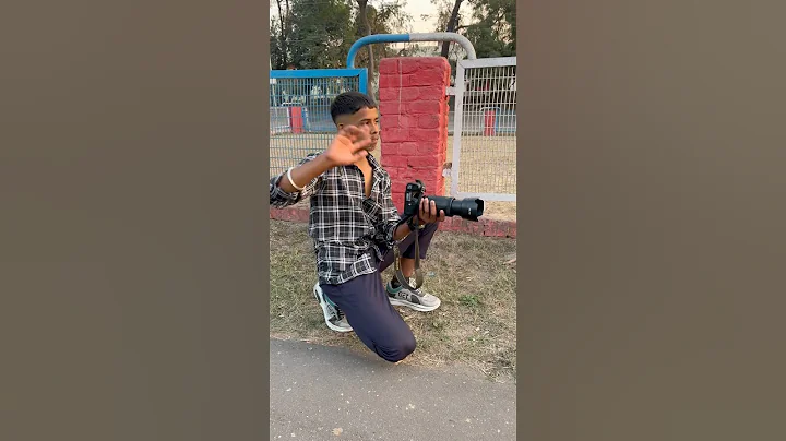 Nikon camera zoom out photoshoot pose for new #ytshots #nikond5600 #viralshort #shorts #photo