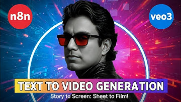 🎬 Auto Video Creation using Google + n8n Workflow 🤖  