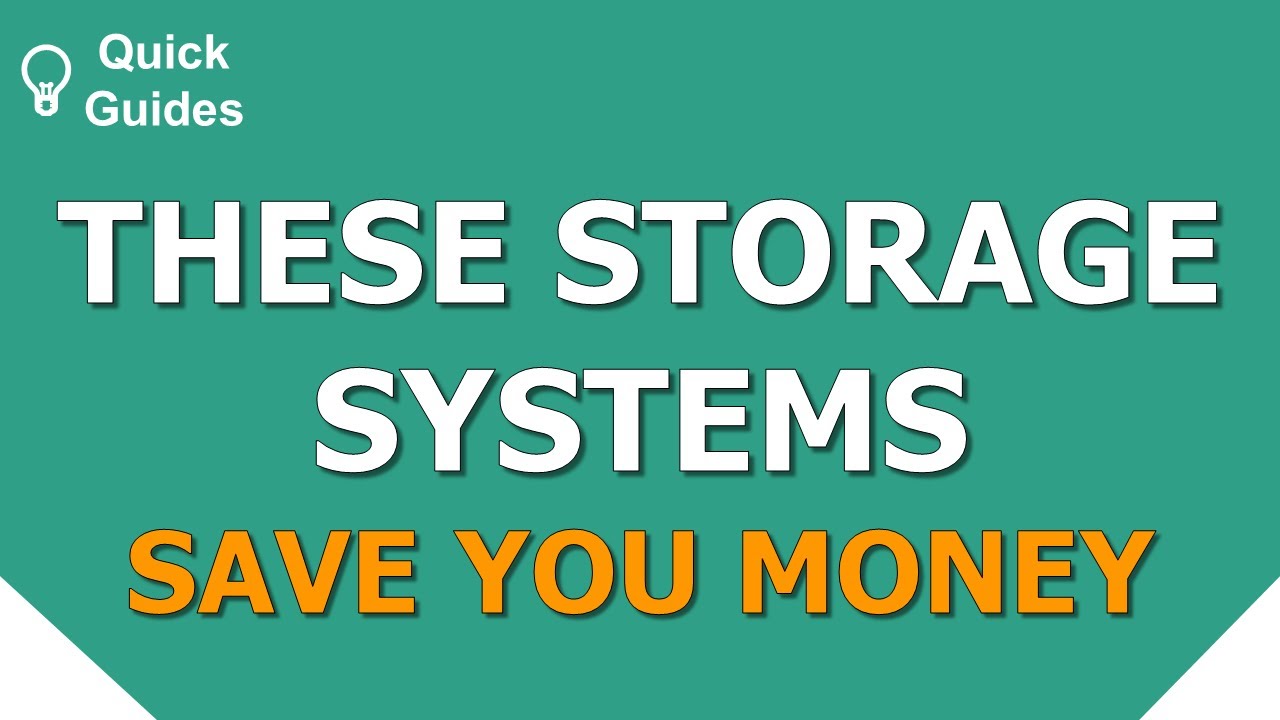 5 Storage Systems That Save Americans Money Every Month