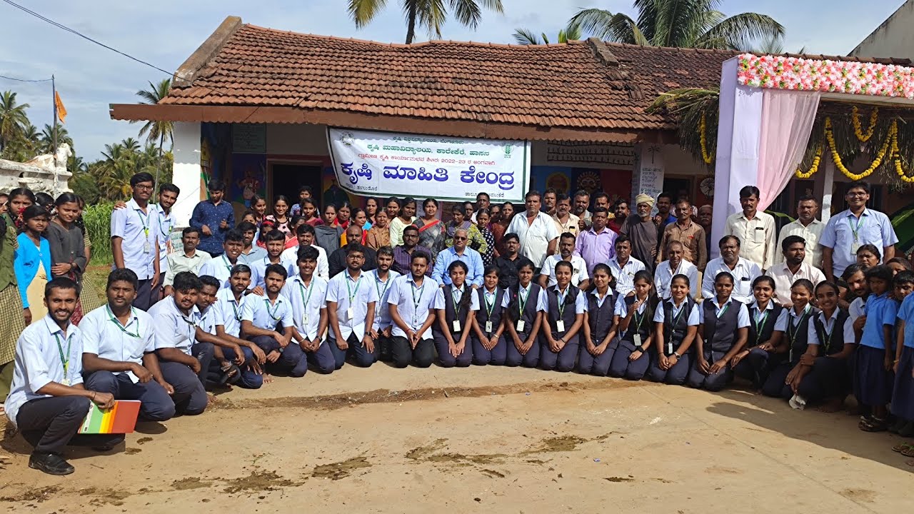 SAKSHARA Information Centre Preparation during RAWEP 2022-23/UAS Banglore/COA Hassan/Team Talalutore