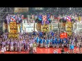 2020.1.13 (別角度から) ふるさと祭り東京 新居浜太鼓祭り 最後の演技（萩生西 ・岸之下・萩生東）東京ドーム