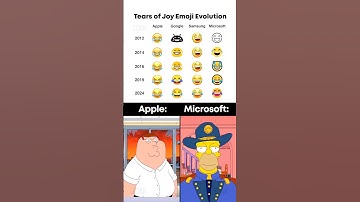 Tears of Joy emoji evolution 😂