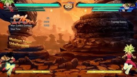 DRAGON BALL FighterZ Android 21 new Combo