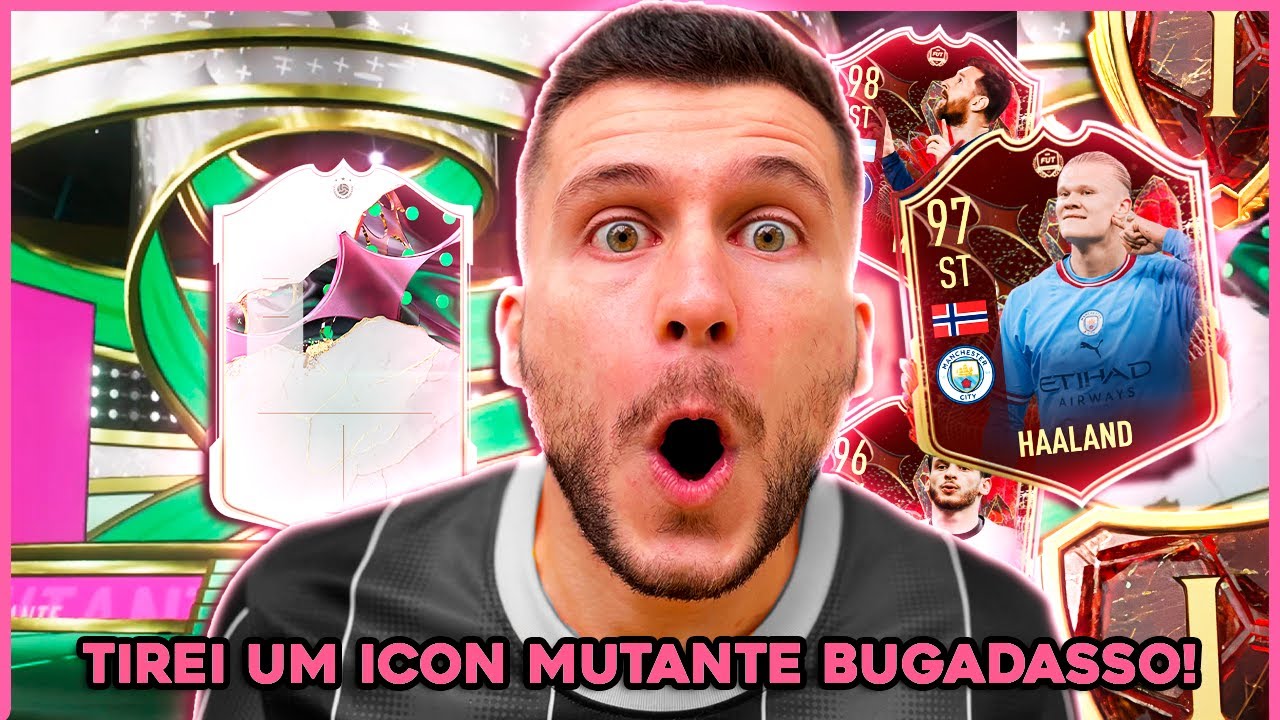 PREMIAÇÃO DA WL DOS MUTANTES, TIREI UM ICON BUGADASSO E O HAALAND TOTS!!! FIFA 23 - ULTIMATE TEAM