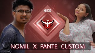 Nomil - Pante Custom kalatjok🤣 @garogirlgamingboost2997 | Garo Freefire Video