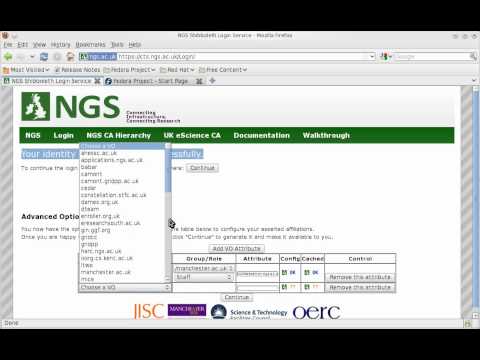 Shibboleth Login to NGS: Basic mode via ssh