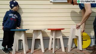 Disassembling functional plywood stools - 123.FURNITURE