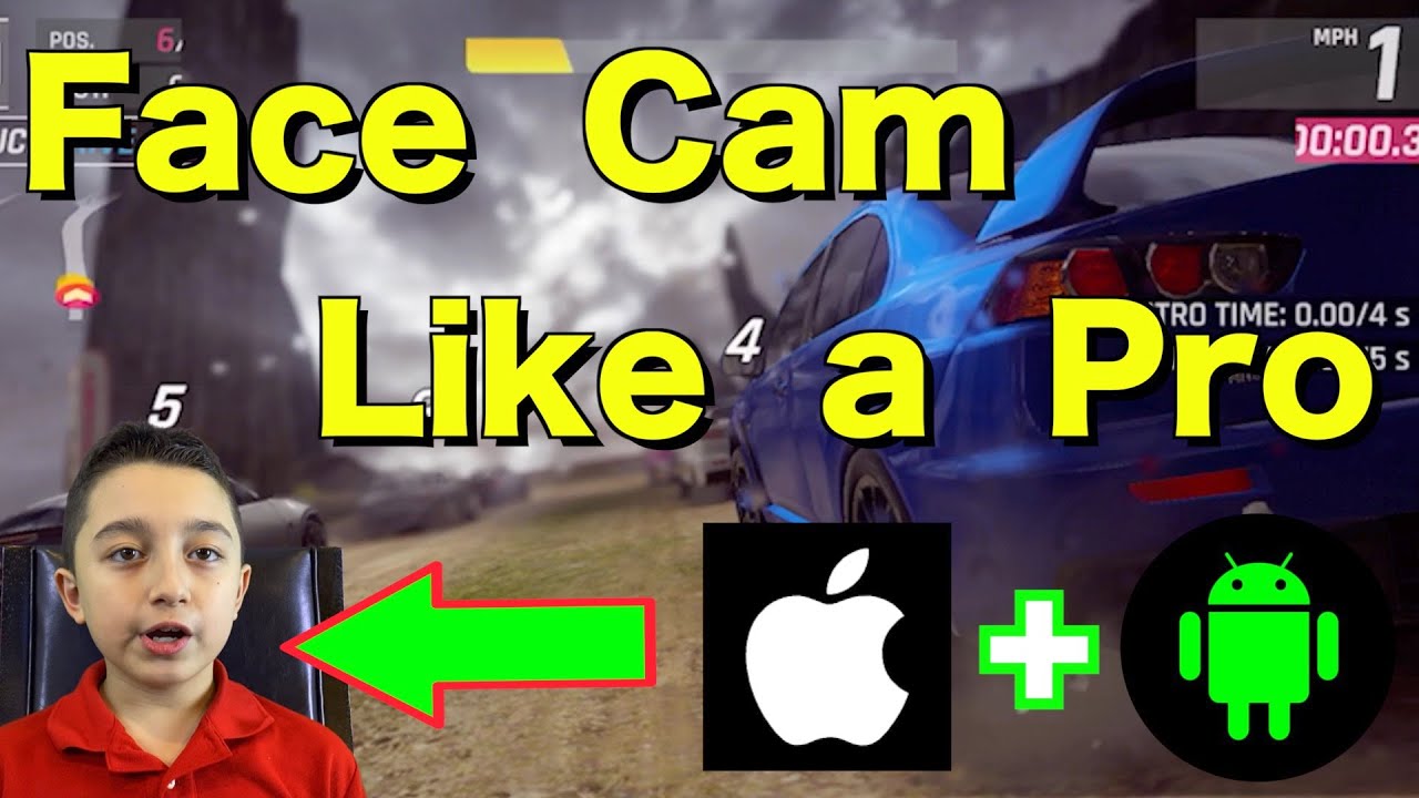 How To Put Face Cam In Video Mobile Gaming Face Cam Tutorial Youtube