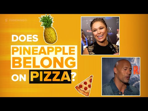 Does Pineapple Belong on Pizza? | Fandango All Access