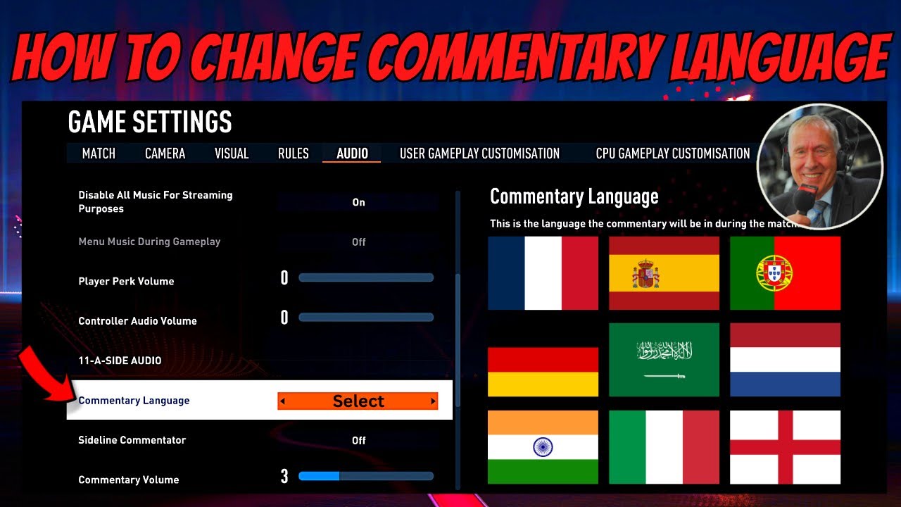 FIFA 23 Commentators and Languages