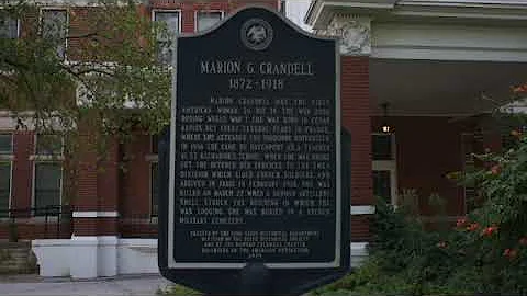 Marion G  Crandell-History Marked-Davenport...  Iowa