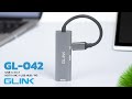 Glink gl042 usbc 3 in 1  pd charging  4k