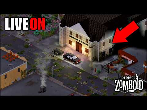 🔴 LIVE | Me Tornei o Novo PREFEITO? - Project Zomboid Multiplayer | EP.7