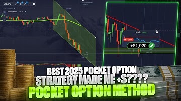 POCKET OPTION TRADING | BEST 2025 BINARY OPTIONS STRATEGY MADE ME +$???? | POCKET OPTION METHOD