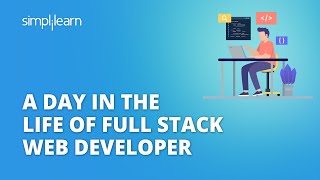 A Day In The Life Of Full Stack Web Developer | Life Of Full Stack Developer | #Shorts | Simplilearn screenshot 2