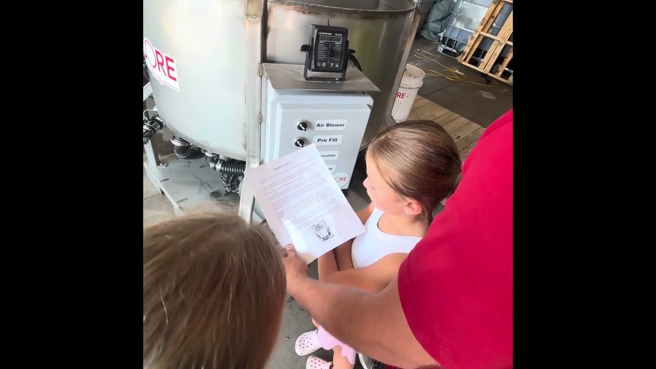 We test out the Core Extractor on our 1st and 2nd graders to see how easy it can be to operate!