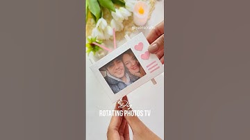 DIY Rotating Photos TV#crafts #diy#handmade #papercrafting #papercrafts #giftideas #art #gift