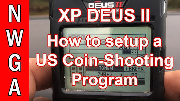XP Deus 2: How to set up a US Coin Shooting program