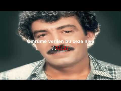 MÜSLÜM GÜRSES  CEZA ORJİNAL ALTYAPI KARAOKE VE SÖZLERİ