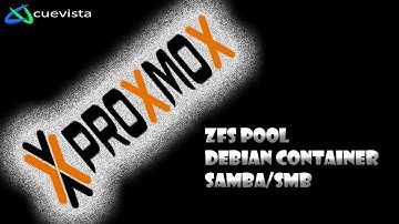 Create ZFS Pool, Linux LXC Container for Samba/SMB in Proxmox - Home Server Network & File Sharing