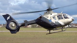 Airbus H135 Smooth Landing Stunning Helicopter Footage
