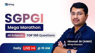 SGPGI Mega Marathon Class | SGPGI Nursing Officer 2026 | By Himmat Sir