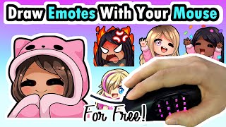 How to Draw Emotes With Your MOUSE