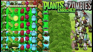 Plants Vs Zombies ENRICHED l Adventure POOL Level 3-1 to 3-10 l Gameplay