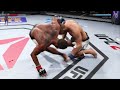EA SPORTS UFC 2 WOOLEY VS GADTELUM PUNCH KICK COMBO