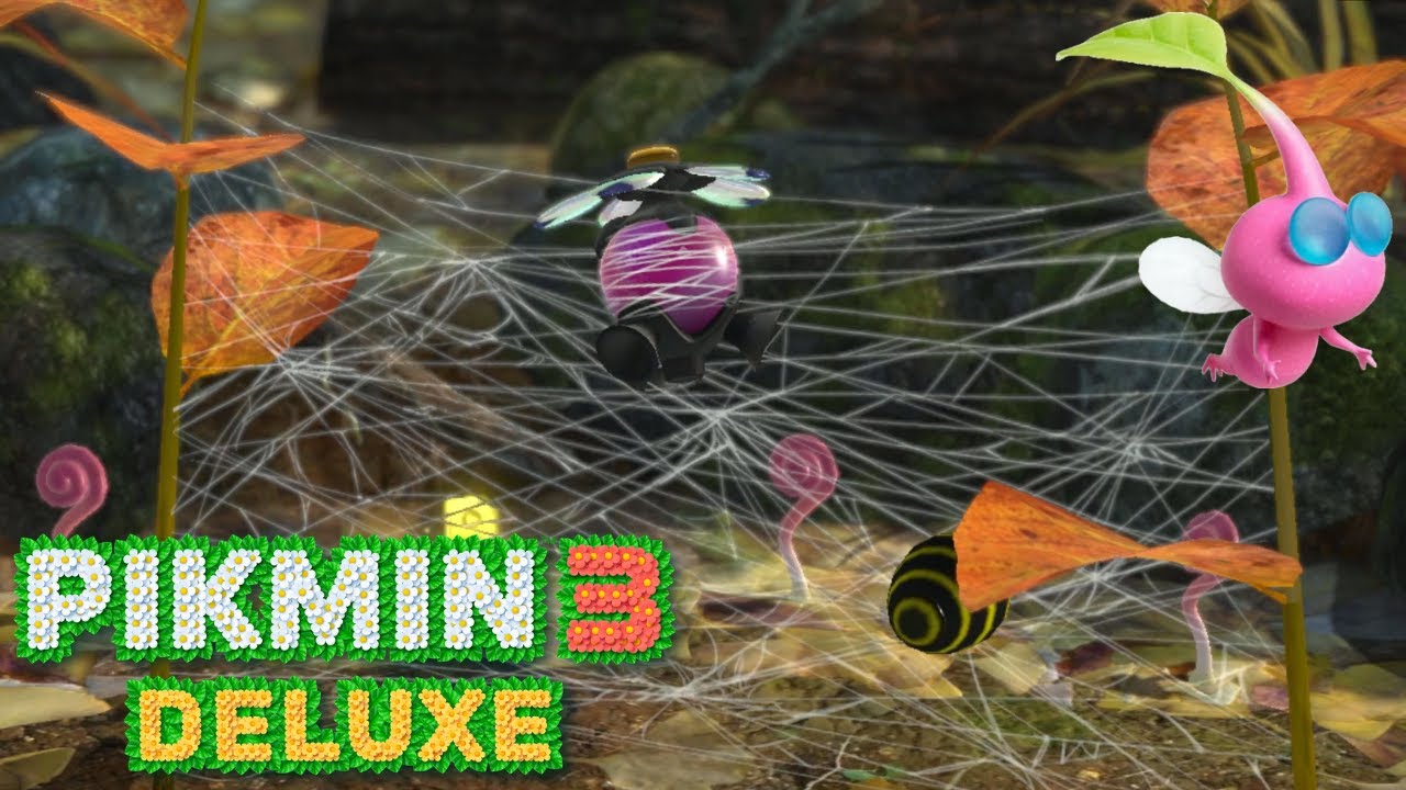 Pikmin 3 Deluxe Story Walkthrough Part 5 Twilight River Winged Pikmin Scornet Maestro pikmin-3-deluxe-story-walkthrough-part-5-twilight-river-winged-pikmin-scornet-maestro