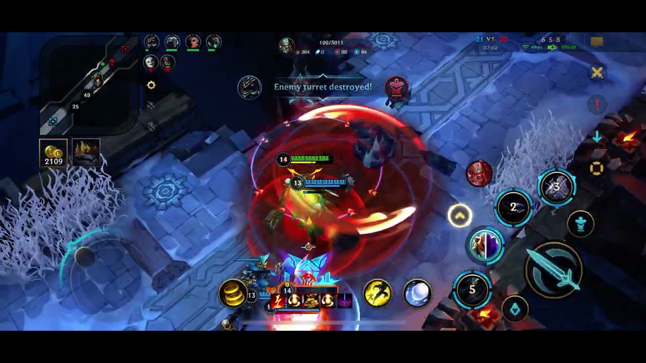 League of Legends: Wild Rift - Zed (Shockblade) (AAA ARAM)