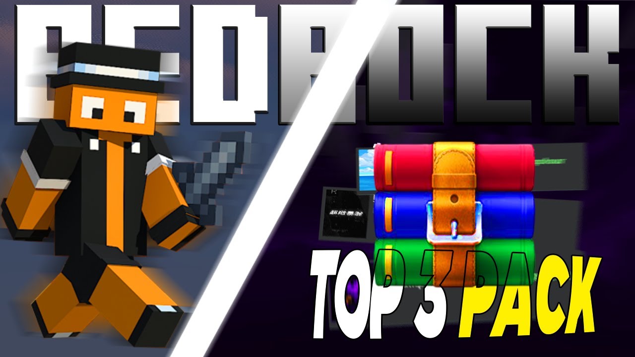 Top 3 MELHORES MCPE Texture Packs - 1.21 Texture Packs For Bedrock PvP ...