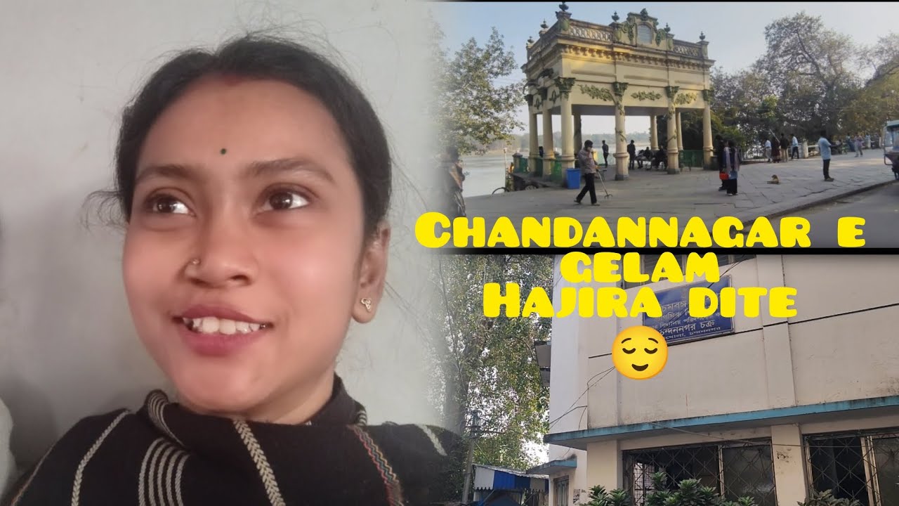 Chandannagar jete holo SIR er hearing er jonno😌😌