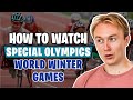 How to Watch Special Olympics World Winter Games From Anywhere (2026)