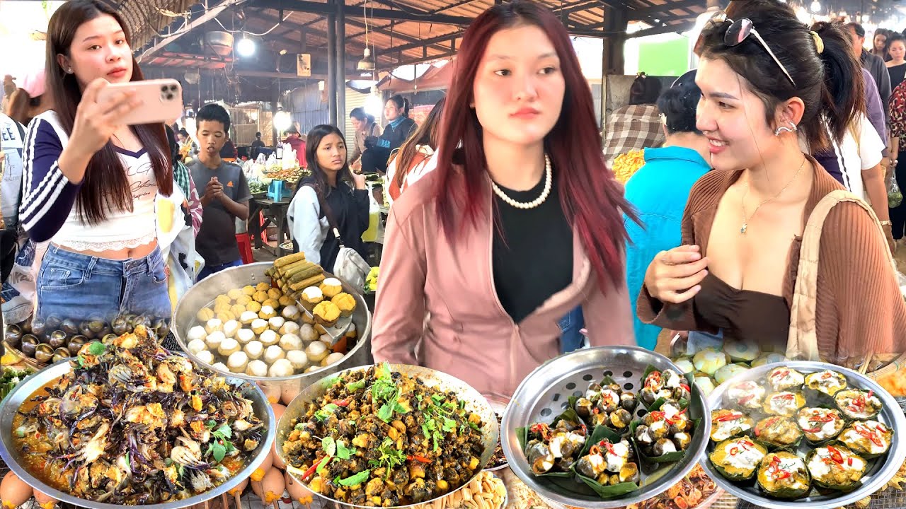 Fantastic Inside! Cambodian Street Food Tour 2025 - Cambodian Venders' Lifestyle in the Countryside