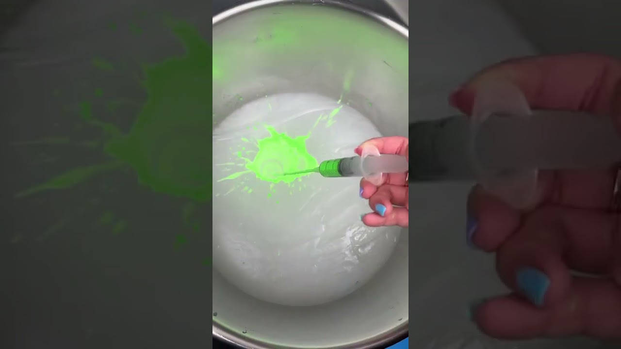 I Made Slime with the World's Greenest Pigment!