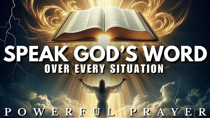 Declare God’s Word Over Your Life — Miracles Will Happen!