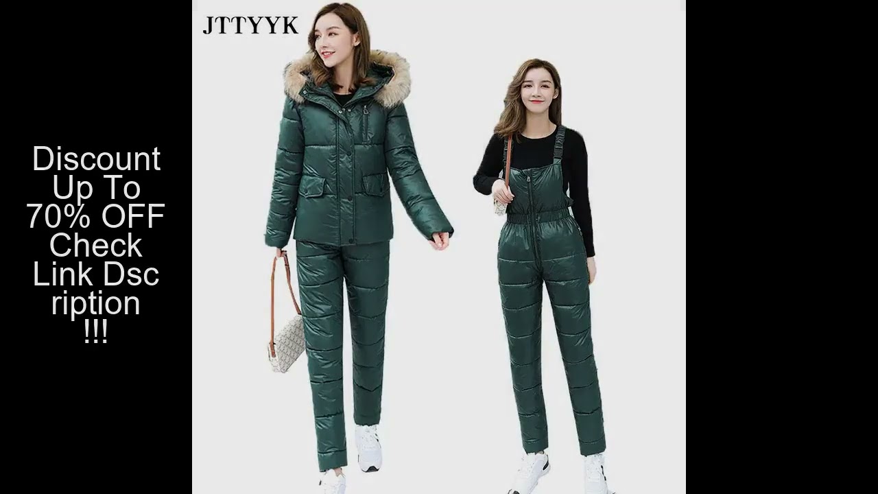 One Piece Ski Jumpsuit Skiing Pant Sets Tracksuits Overalls Bodysuit Women Outdoor Snow Suits Parka