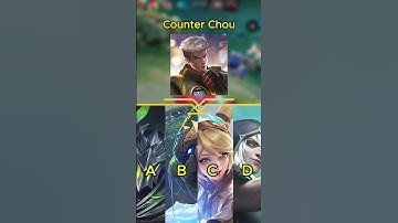 Counter Chou #mobilelegends #mlbb #mlshort #gaming #mlbbesports