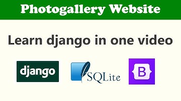 Build PhotoGallery Project in Django from scratch |  Django Project in One Video | Django Tutorials
