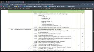 Escape Sequences | setw() and endl | Arithmetic Operators | SLO 11.3.4 - 11.4.4 | C++ | AKUEB 12