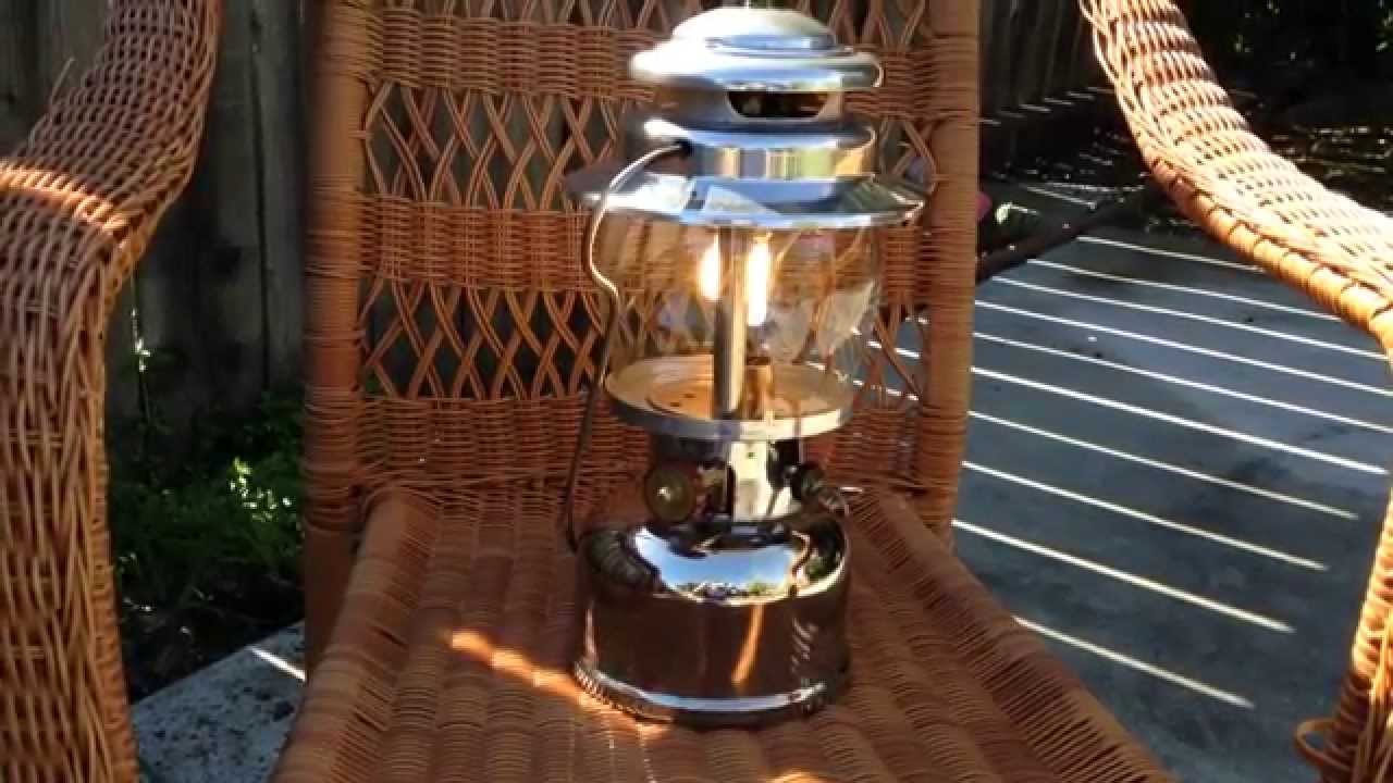 Old Coleman 238B Lantern Restoration has perfectly done - YouTube