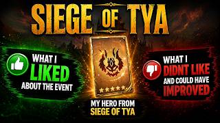 Siege Of Tya | Which Hero I Got From the Pact &amp; My Honest Review About the Event | Watcher Of Realms