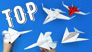 4 Best Origami Paper Airplanes  Easy DIY Folding Tutorial