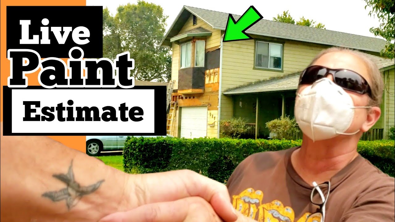 How to Estimate PAINTING Jobs for Exterior Siding Ep. 4 (HIDDEN CAMERA