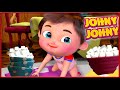 johny johny | Rimas infantis e canções infantis | Banana Cartoon - After School Club - Kids Cartoons