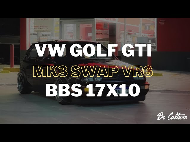 Golf GTi MK3 VR6 Stance, BBS 17x10” and Air Suspension