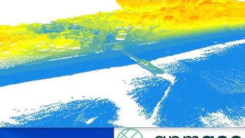 GIS Visualisation of Bournemouth using LiDAR