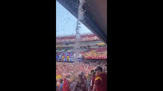 Celebrity Mysterious liquid spews in front of Dan Snyder's box at FedEx Field | FOX 5 DC Profile